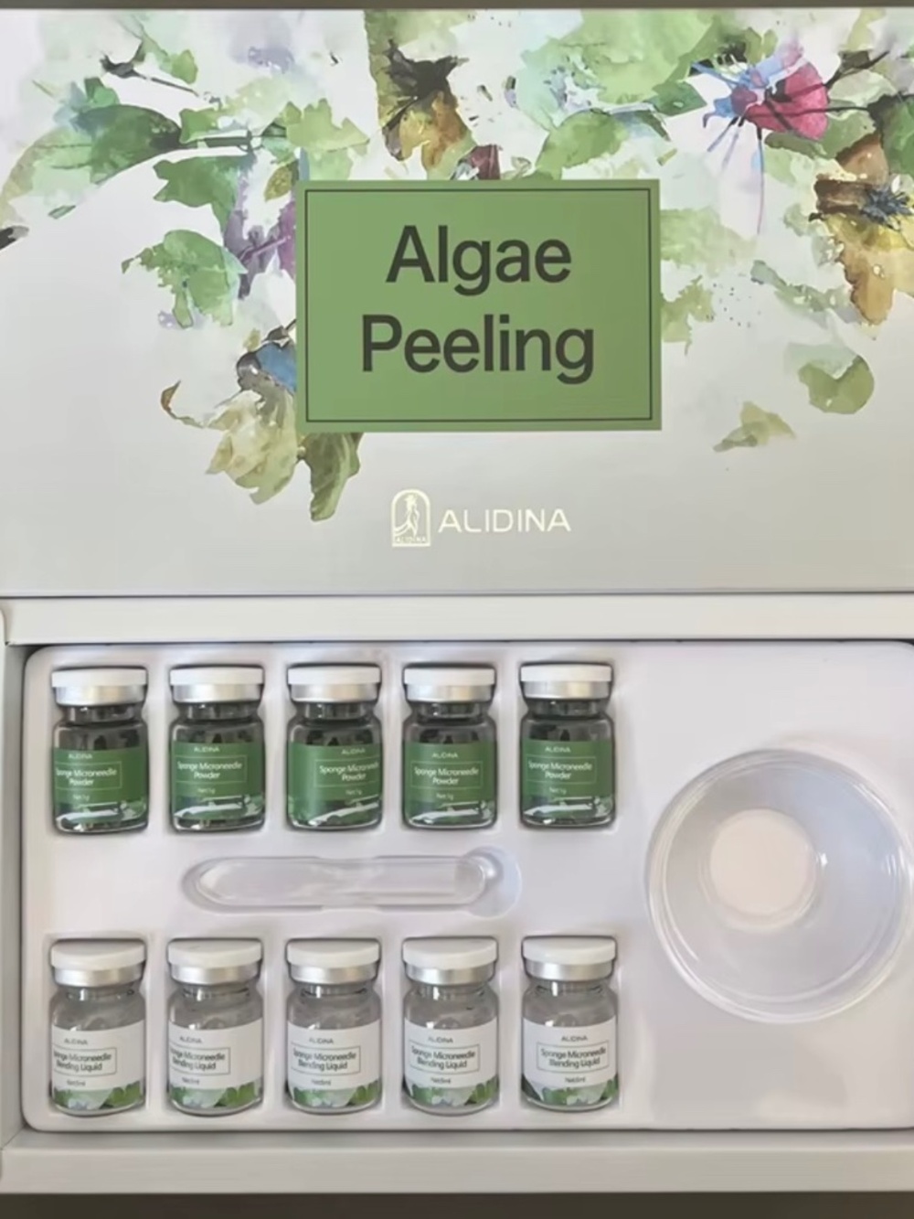 Algae peeling Sponge micro-needling / New